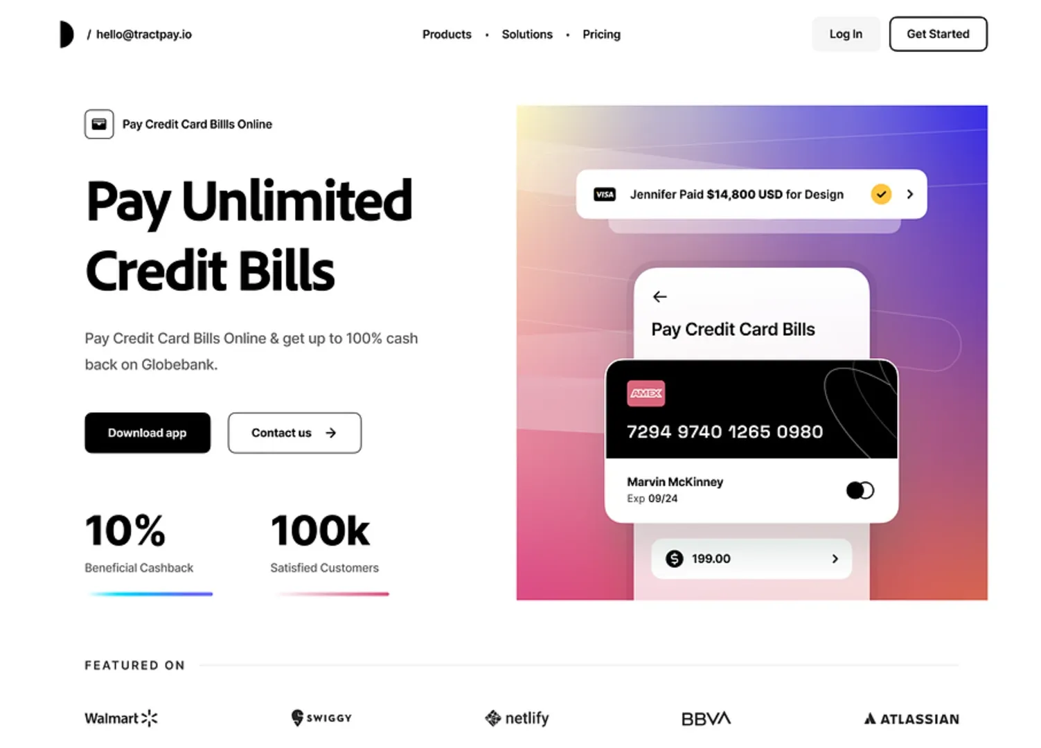 Tractpay project